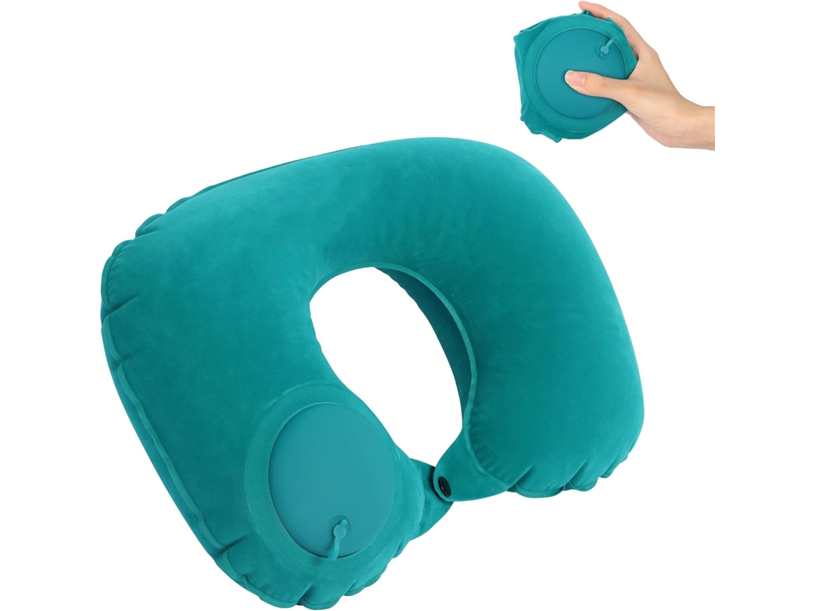 Almofada de Viagem BRILVIBERA em formato de U com suporte cervical