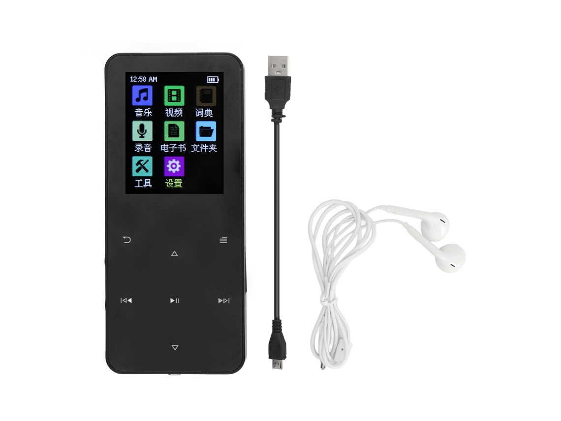 Reprodutor Mp3 Bluetooth LAXISCREED 32g Hifi Metal