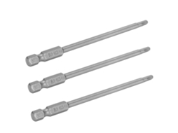 10 Peças Broca Parafuso Hexagonal 3mm Magnética Elétrica Robusta Ferramenta Manual Hardware S1/4 100mm