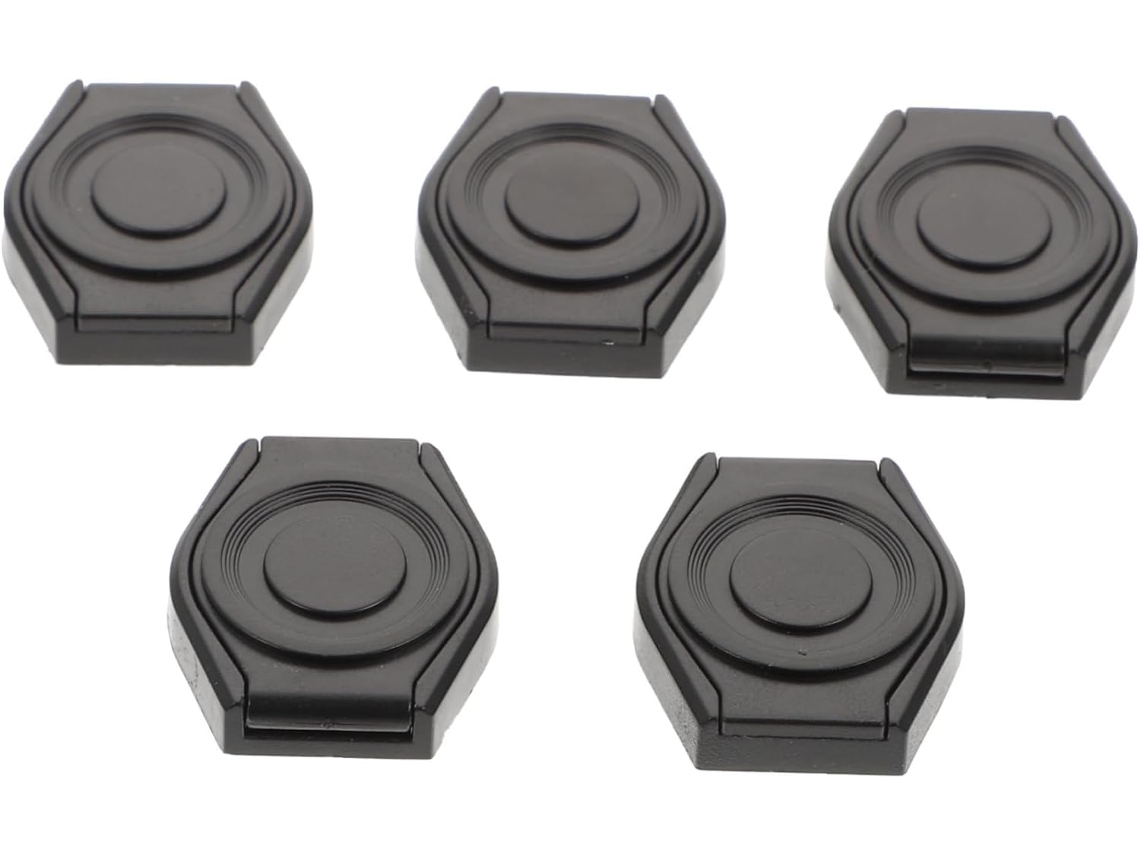 Conjunto De 5 Protetores De Lentes Com Tela De Privacidade, Pretos, Práticos Para Casa Ou Escritório Conjunto De 5 Protetores De Lentes Gokoco