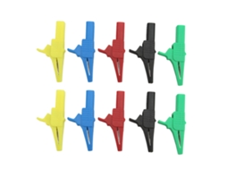 10pcs Pinça de Teste de Energia J.60039 com Jack de 4mm para Instrumentos com S/MARCA
