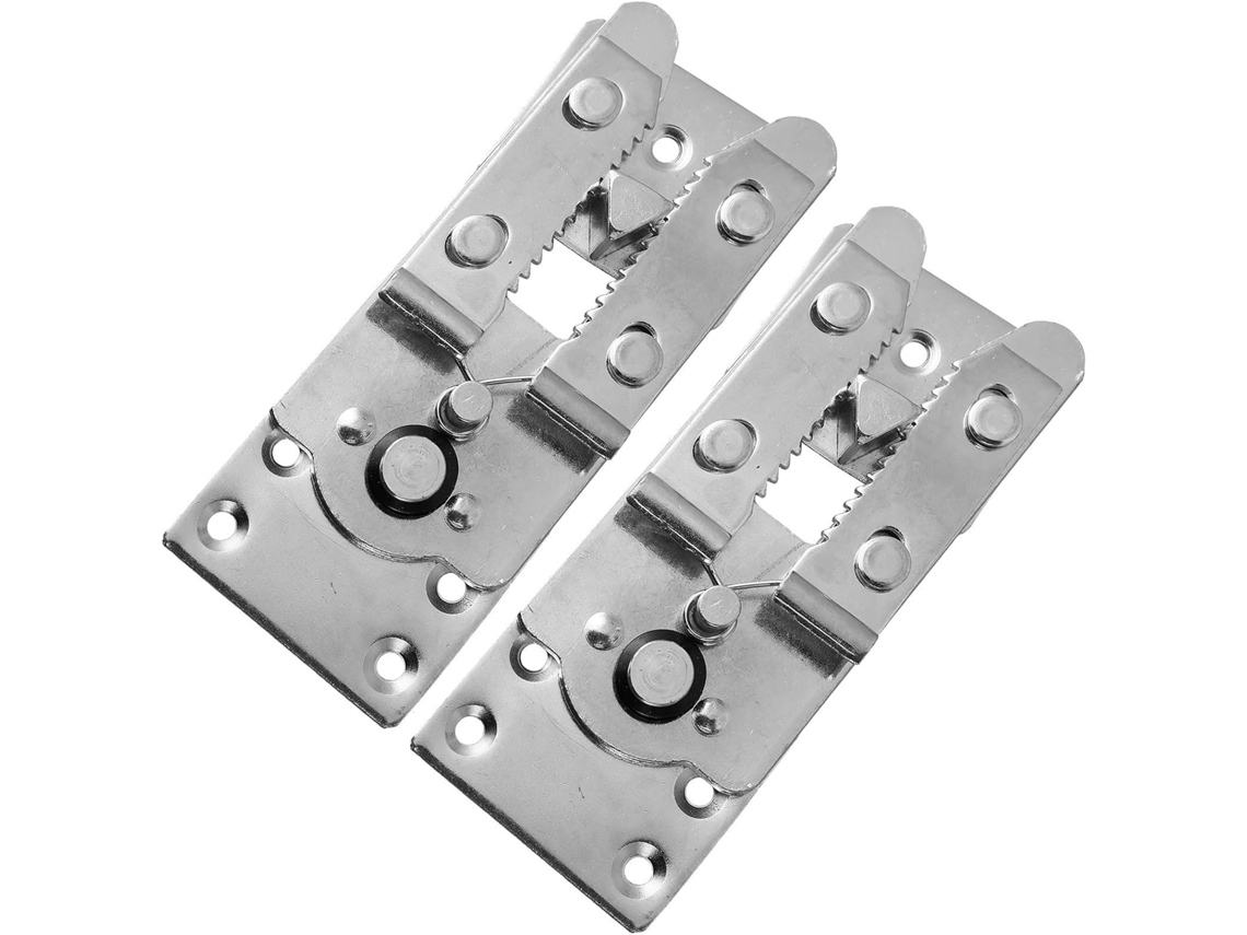 Conectores De Articulação Para Móveis E Sofás Em Metal Prateado, 2 Peças, Compatíveis Com Sofás Modulares E Desmontáveis