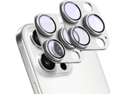 Película Yuysan Para Iphone16pro/16pro Max, Vidro Temperado + Liga（prateado）