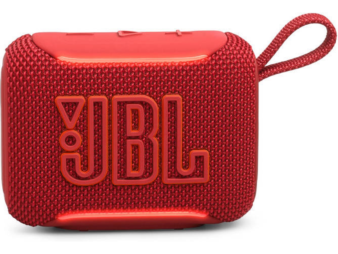 Coluna Bluetooth JBL Go 5 (4.8 W RMS - Autonomia: Até 10h - Vermelho)