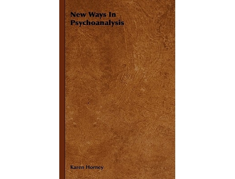 Livro New Ways in Psychoanalysis de Karen Horney (Inglês)
