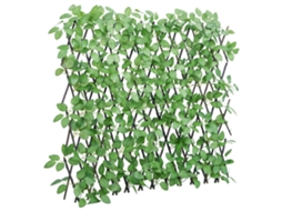 Â Treliã§a De Hera Artificial Extensã­vel 180x65 Cm Verde DKD HOME DECOR