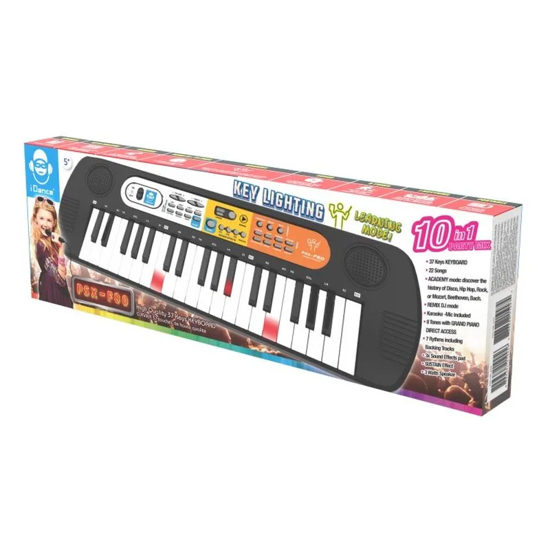 Teclado Luminoso 37 Teclas 10 em 1 I Dance 363 Cefap25