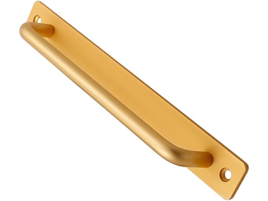 Puxador De Porta Uonlytech Em Liga Alumínio Sem Furos, Puxador De Pressão Para Armários, Janelas E Móveis, Dourado
