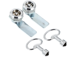 Fechadura Triangular Sherchpry Para Armário De Caixa Energia, Conjunto De 2 Peças, 2, 75x 0, 86x 0, 86 Polegadas, Para