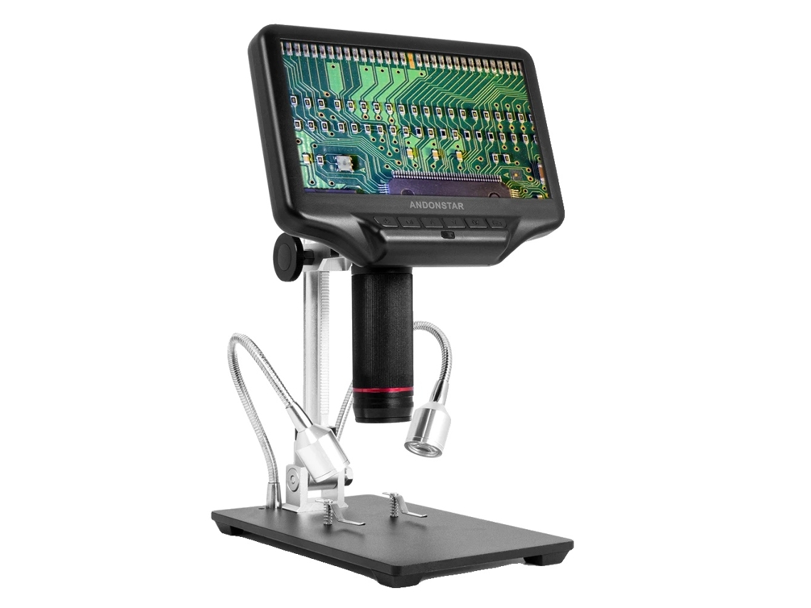Microscópio Digital, Tela De 7 Polegadas, Resolução 1080p,ad407 Oem