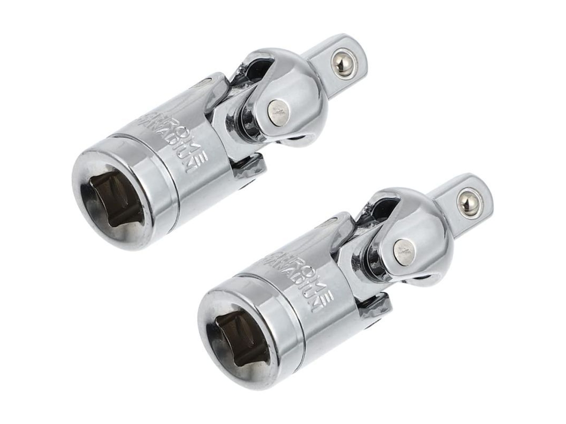 Adaptador de mango angular 1/4 de aço vanádio, ferramenta universal para furadeiras e parafusadeiras | S/MARCA