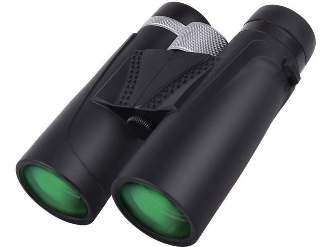 Binóculos ENKERS Marinhos 10 x 50 Militares com Lente Rangefinder Bússola Bak4 Prism Fmc Potentes e À Prova D'Água -Verde