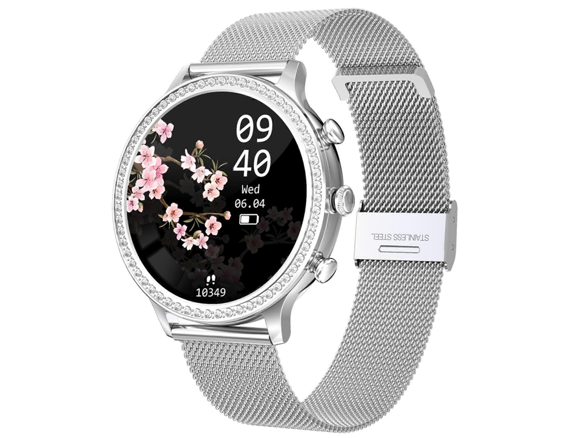 Relógio inteligente I70 Fashion Call para mulheres com tela sensível ao toque de diamante, monitor de frequência cardíaca, sono e pressão arterial Ly Ebike