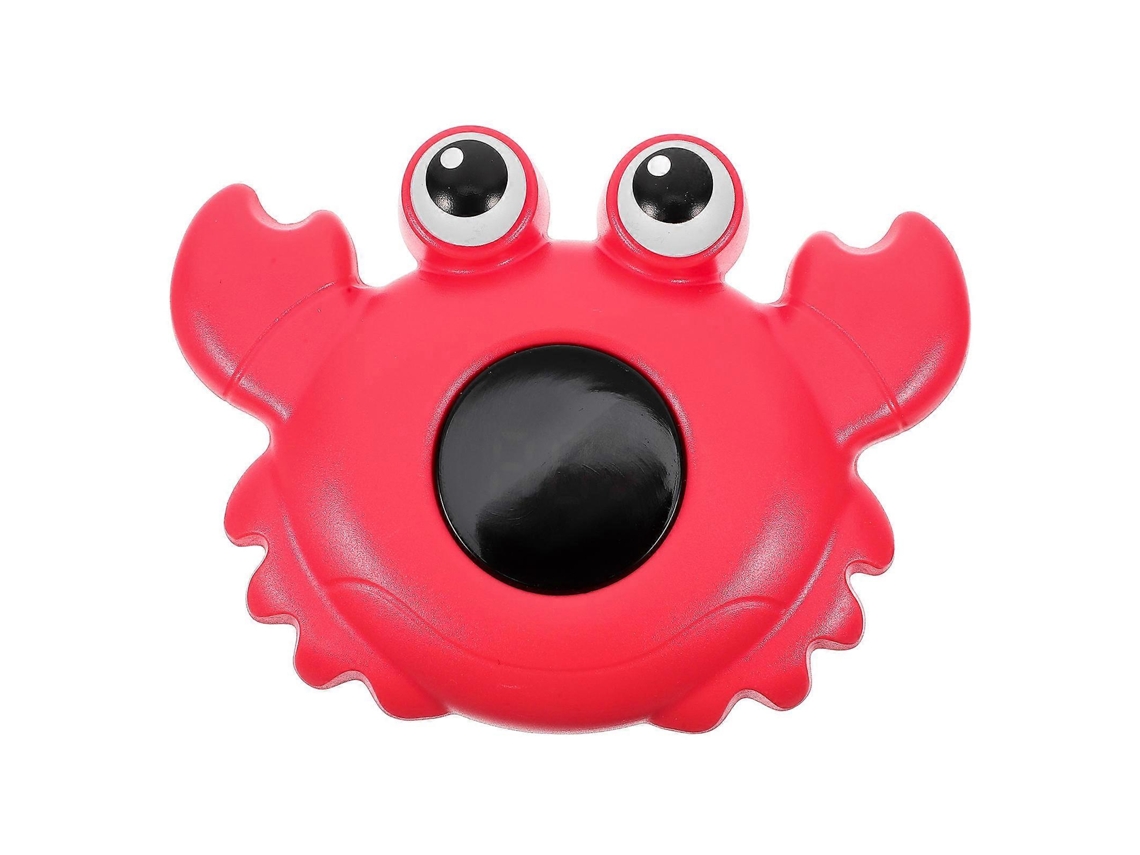 Banheira De Bebê Com Desenho Animado, Monitor Digital De Segurança, Vermelho, 12,00 X 9,00 X 3,50 Cm, Silicone, 1 Peça Olysi Shop