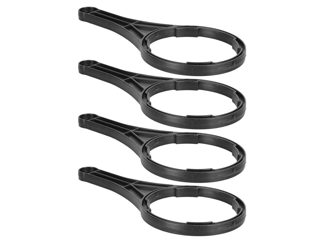 Chave Inglesa Preta De Plástico Para Purificador De Água, Conjunto De 4 Peças, 50 Cm (20 Polegadas)