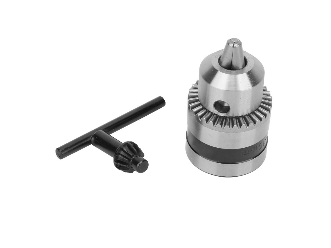 Mandril De Parafuso Com Chave Tipo B12 1.5-10mm Kit De Ferramentas De Fresa Para Furadeira Elétrica