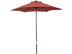 Guarda sol Ø196cm Giratório Inclinação Varanda Praia SINI TECH STORE