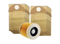 Para filtro de aspirador Karcher Wet&Dry WD2 e 20 sacos de pó