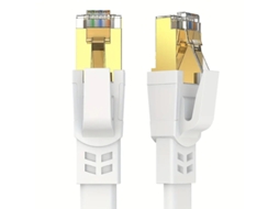 Cabo Ethernet Cat 8, 1 M, 40 Gbps, 2000 Mhz, Rj45, Para Router, Modem, Switch, Ps5, Xbox Hexinyigjly
