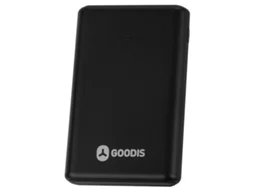 Powerbank GOODIS (5000 mAh - Micro USB + USB-C - Preto)