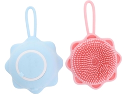 Lurelia Kit De 2 Escovas De Banho Para Bebé De Cuidado Corporal, Limpeza Profunda E Portátil
