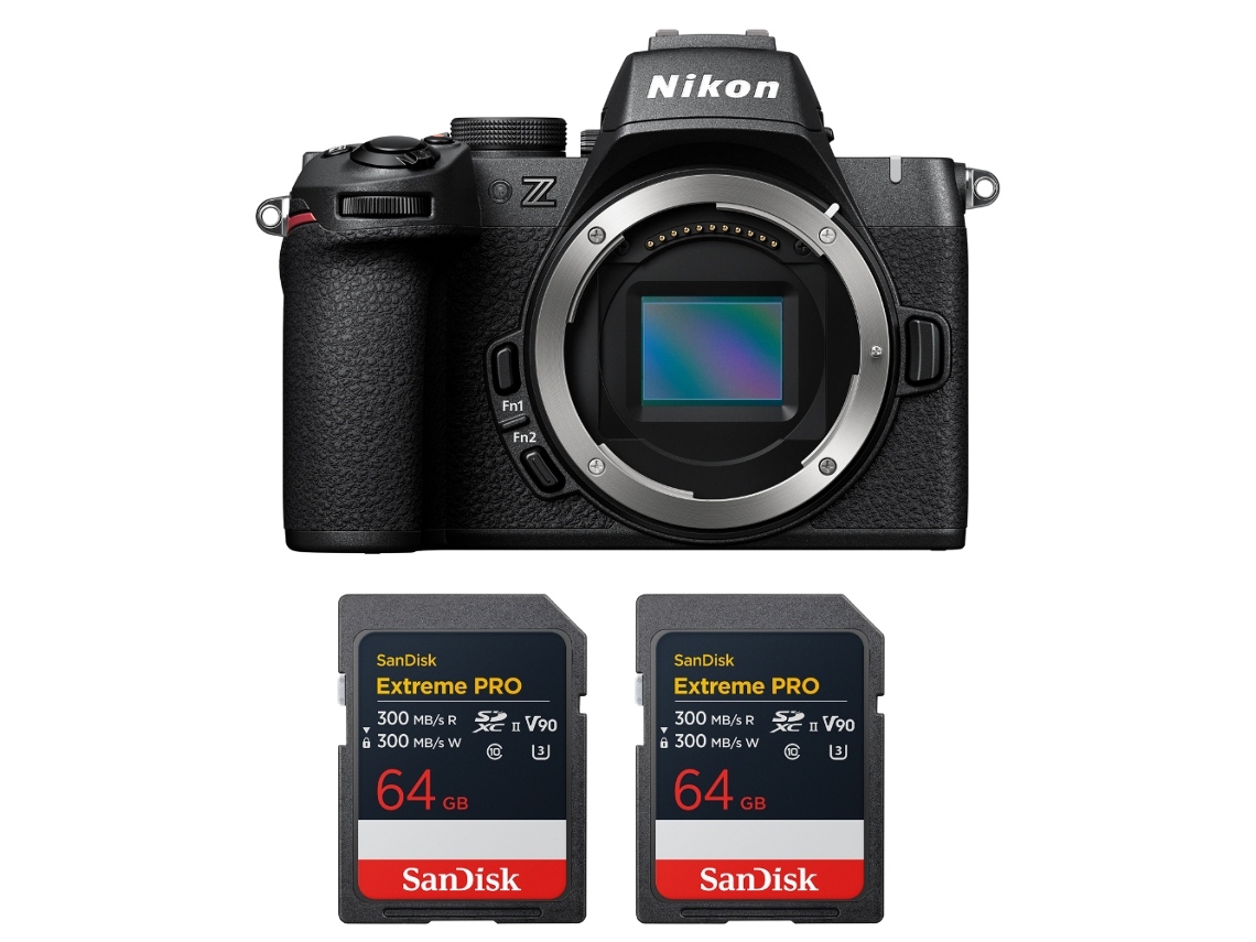 Z50 Ii + 2 Sandisk 64gb Extreme Pro Uhs ii Sdxc + Ebook “20 Dicas para Fotos Que Impressionam” NIKON