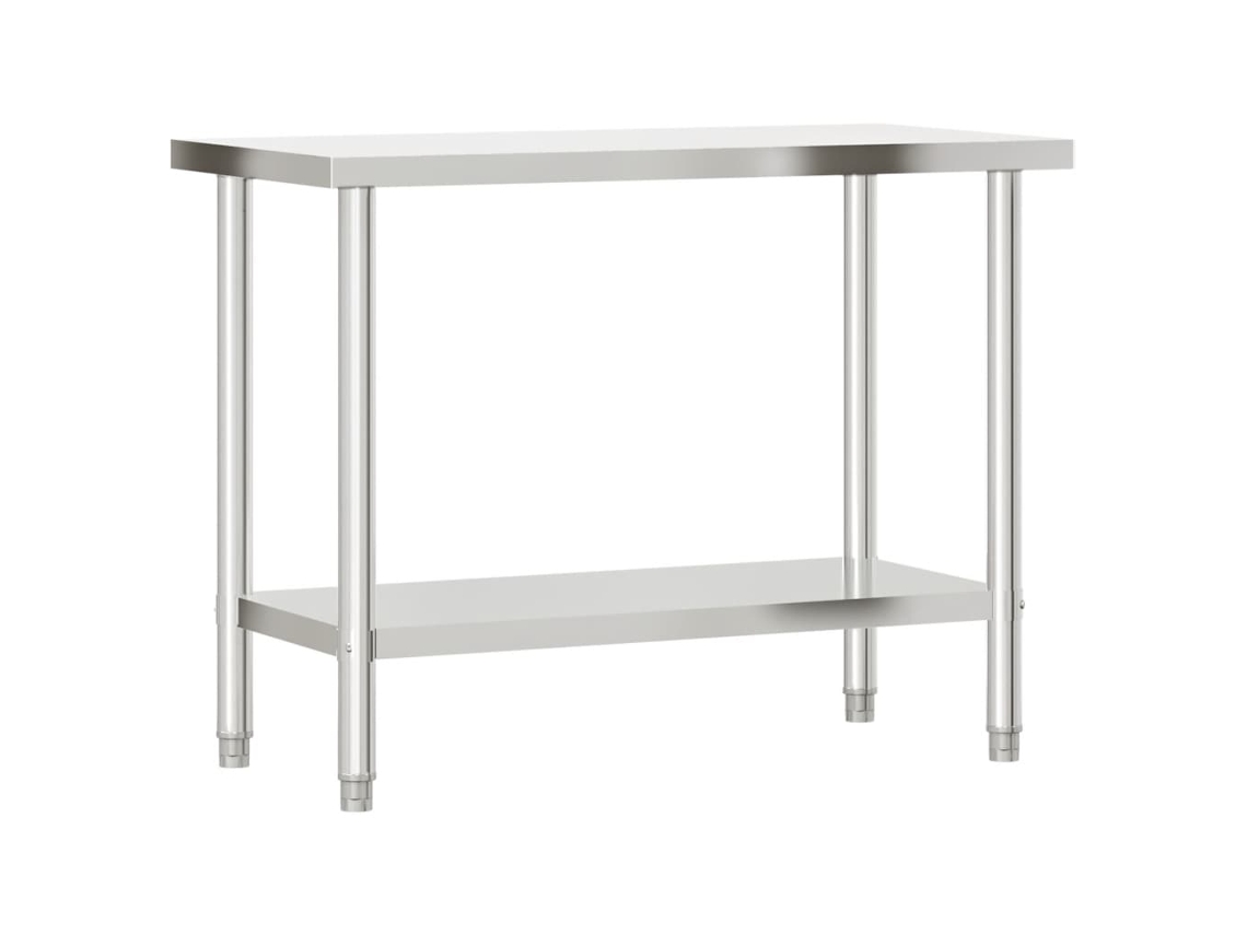 Kitchen Work Table, Kitchen Work Tables Vidaxl (110 X 55 X 85 Cm)