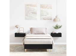 Cabecero de 75x190 cm en madera de roble negro