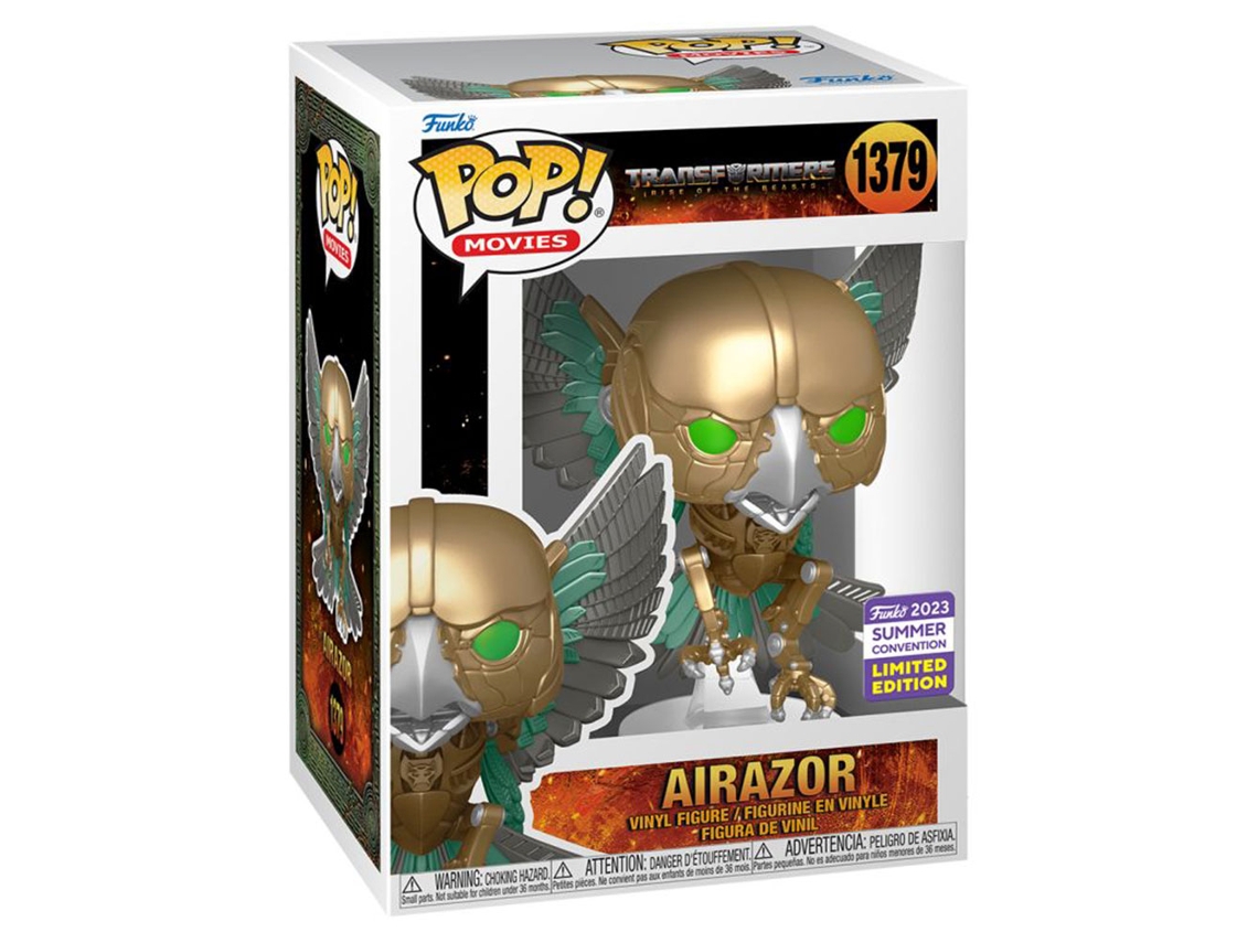 Figura Funko TRANSFORMERS: A Ascensão das Feras Airazor Sdcc 2023 Us Pop!