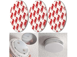 Suporte Magnético Para Detector De Fumaça, Pacote Com 3 Unidades, 70 Mm, Autoadesivo