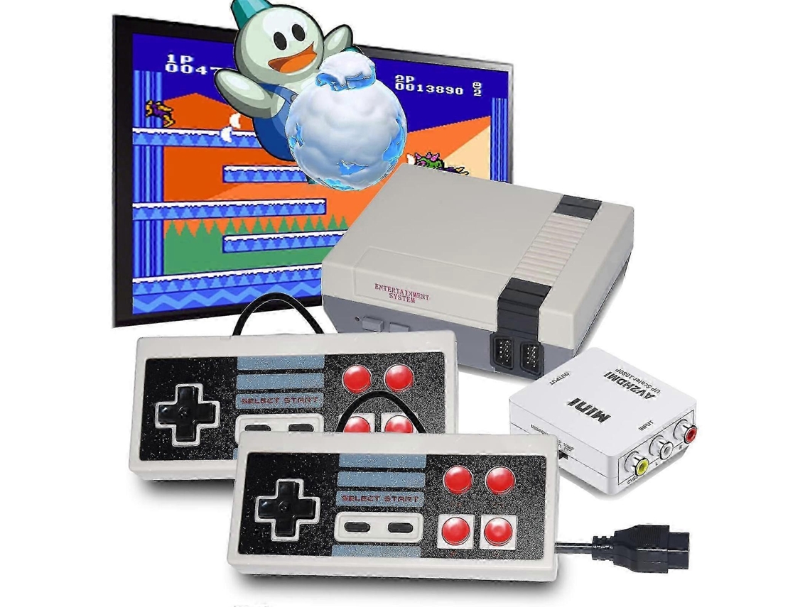 Mini Sistema De Entretenimento Classic Edition Com 620 Videogames, Saída Av E Hdmi Hd, Plug And Play Ly Ebike (fpl16)
