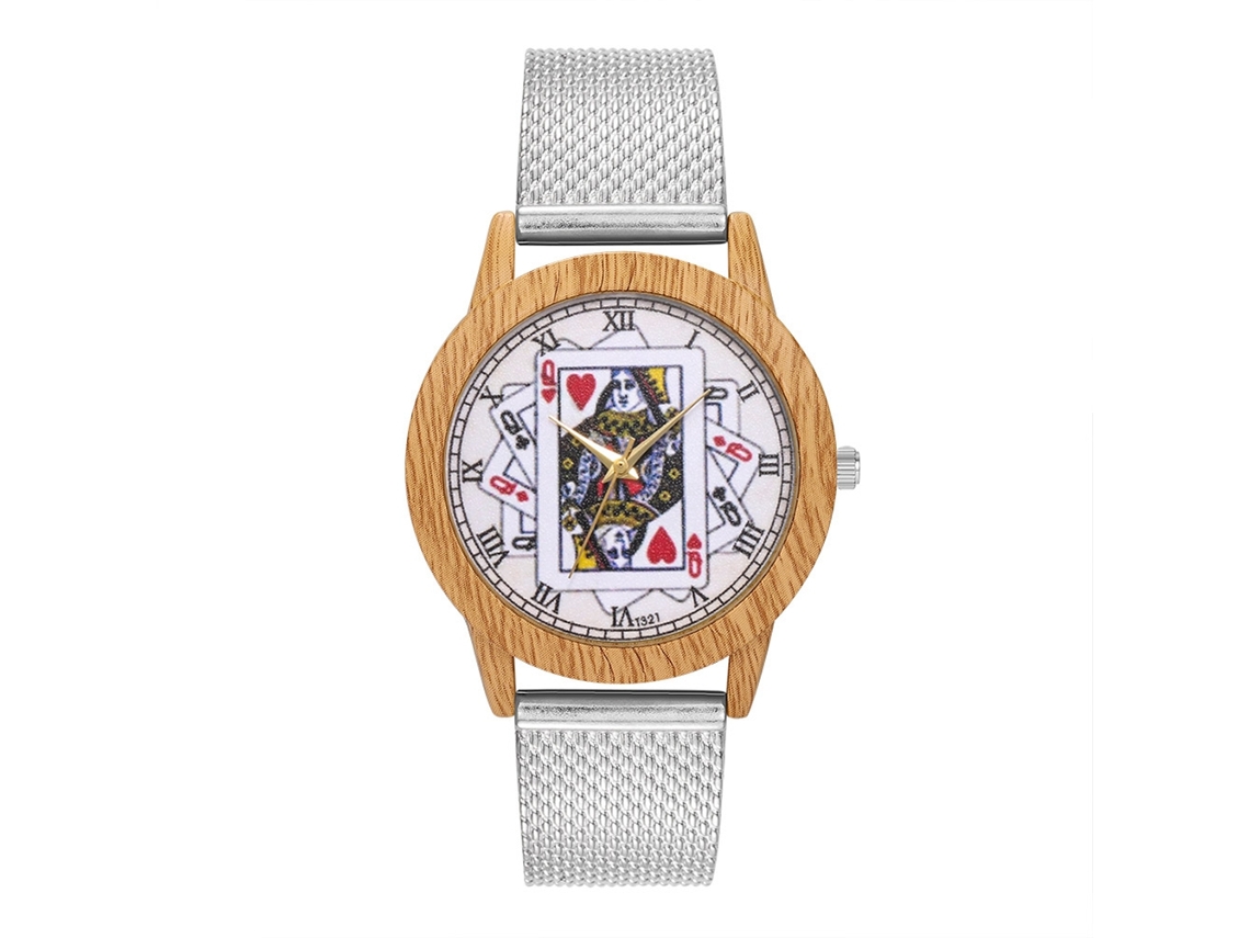Reloj Analógico De Cuarzo Zhoulianfa Con Correa De Acero Simple Y Casual (plata)
