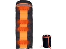 Aquecedor de Saco de Dormir Saco de Dormir Aquecido para Camping Suporte para Múltiplas Fontes de Alimentação Usb Por Bateria X8524