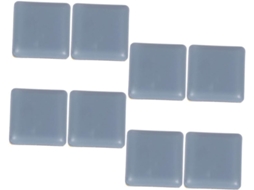 Conjunto De 8 Protetores Pés Cadeira Antiderrapantes Autoadesivos Para Móveis, Almofadas Silenciosas Para Pisos De