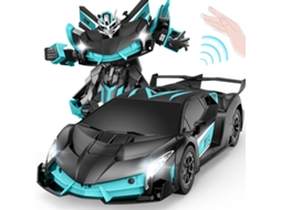 Carrinho um Presente Interativo para Pais e Filhosd627 34cm Azul preto Lamborghini dual mode triple electrical Version CHENNNLS