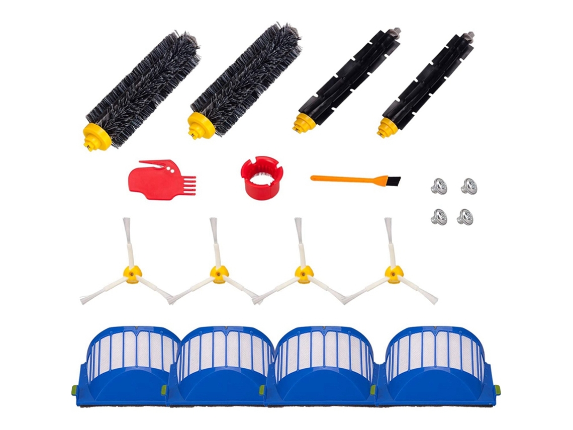 Peças de reposição Roomba 690 650, peças do kit de reabastecimento para Roomba 680 650 660 651 614 652 e 500 séries 595 585 564