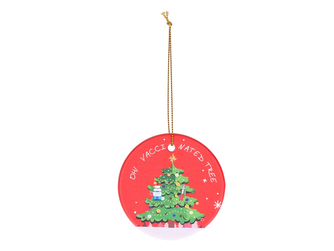 Laxiscreed Árvore De Natal Em Cerâmica Com Pendura Para Decoração Festiva De Natal