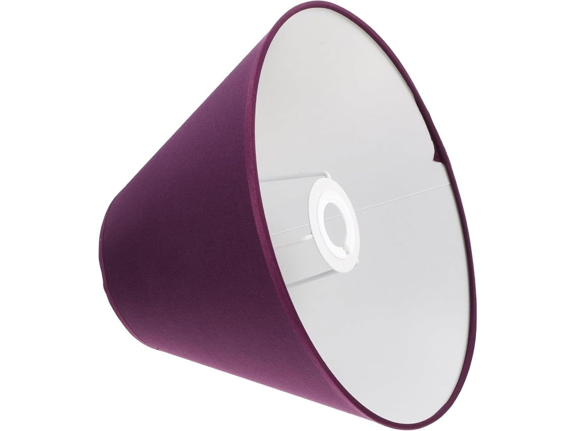 Lâmpada E27 de Tecido Roxo, Acessório para Luminárias de Mesa e de Chão, para Iluminação Suave no Quarto. SFUSHOS