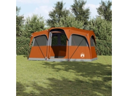 Vidaxl Barraca Familiar Laranja E Laranja 435 X 255 X 216 Cm