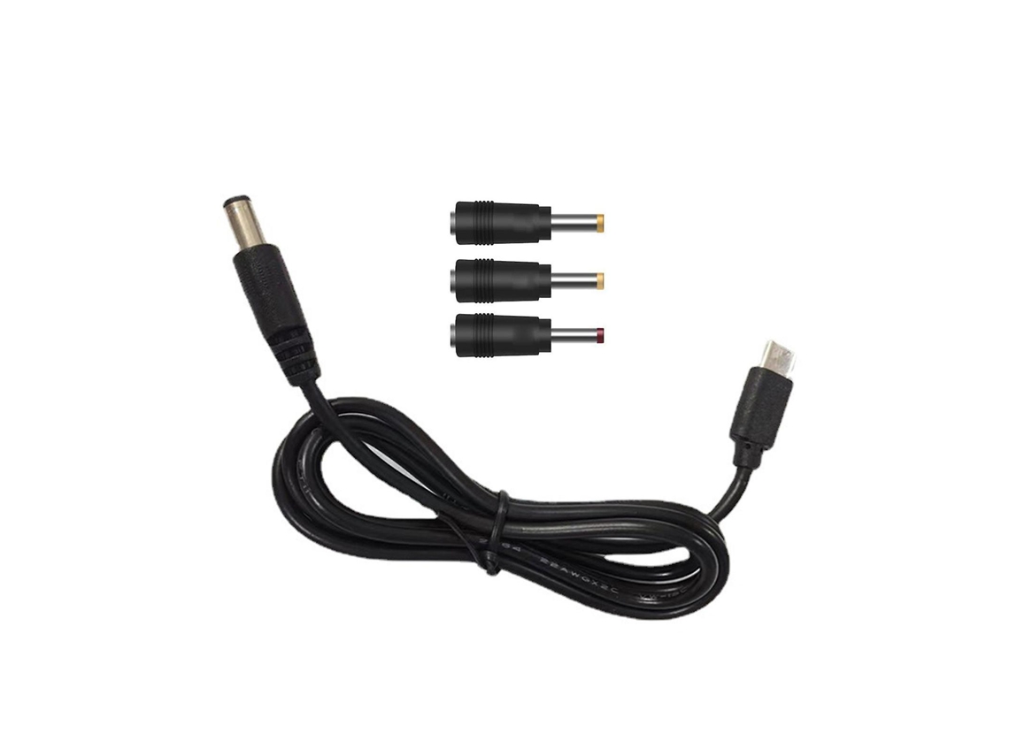 Usb C Pd Para 12v 2.5/3.5/4.0/5.5mm Cabo De Alimentação Para Ponto 3/4 Roteador Dvr