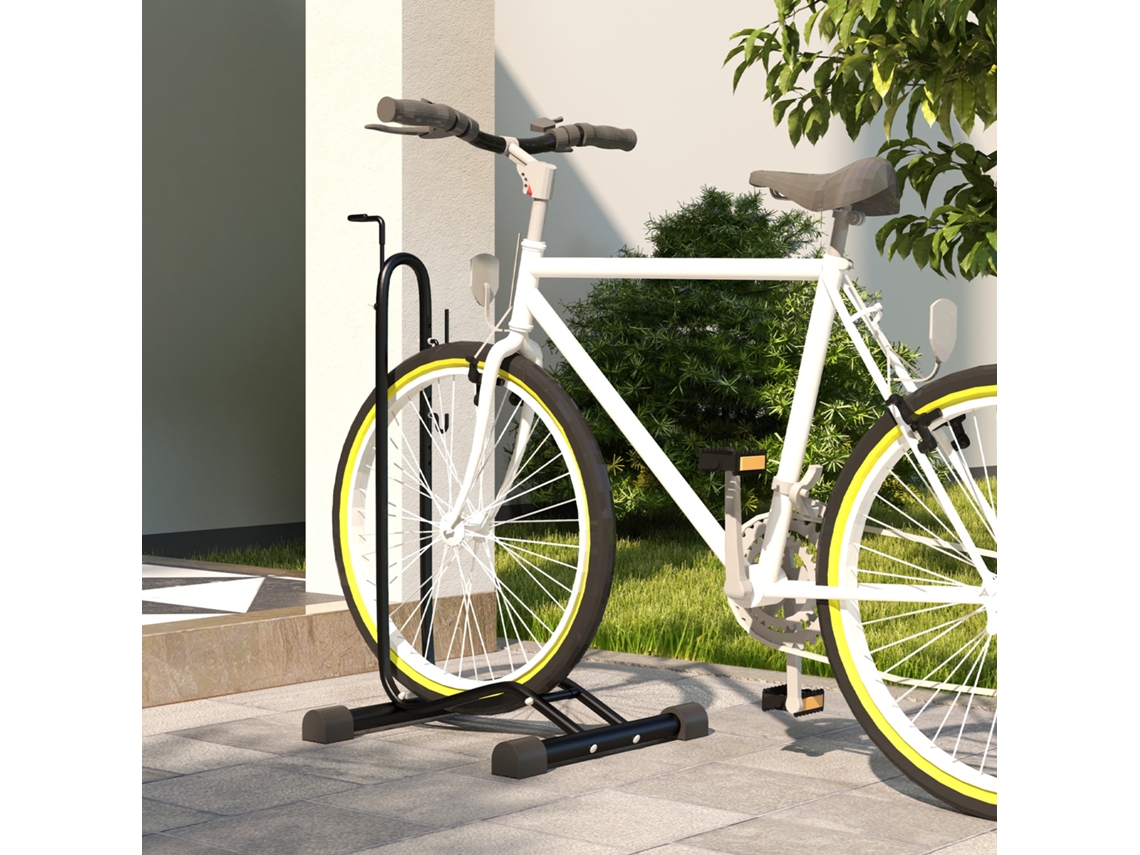 Estacionamento De Bicicletas Vertical E Horizontal Com Ganchos Ajustáveis Para Bicicletas De 6 A 28 Polegadas E 700 C