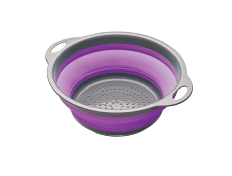 Coador Rebatível com Asas KITCHEN CRAFT Colorworks Roxo