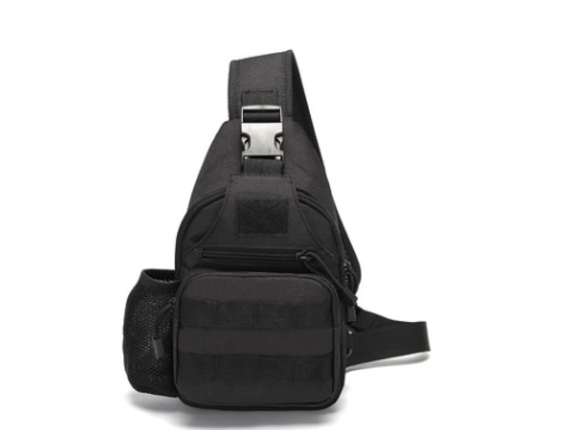 Mochila Unissexo Tática Versátil Uso Multiuso Design Compacto Pequena Leve Dágua Nylon (l Capacidade)*