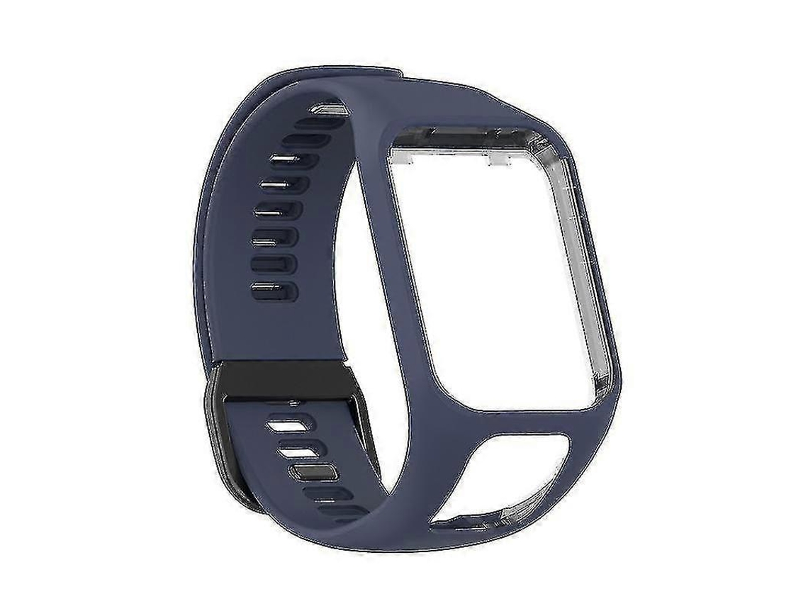 Pulseira de silicone substituível de uma peça para relógio inteligente TomTom A Ly Ebike (cy)