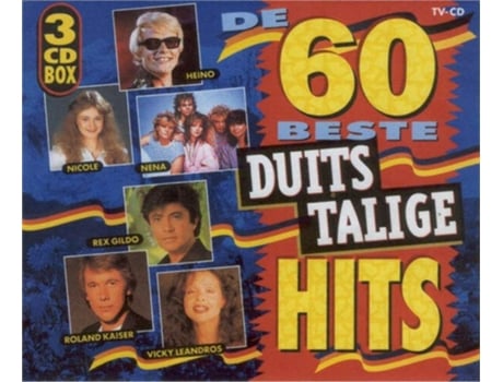Cd De 60 Beste Duitstalige Hits Eva, Dino Music