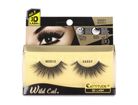 Pestanas Postiças EBIN NEW YORK Wild Cat Sassy (Preto)