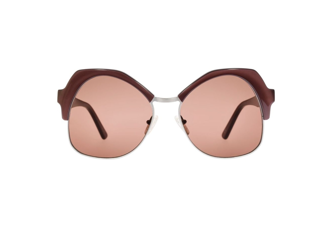 Óculos De Sol Andy Wolf One58c Para Mulher – Castanho