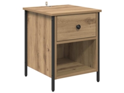 Cabeceira de guarda-roupa artesanal em carvalho, modelo Maison Exclusive, 40x42x50 cm