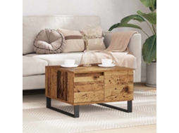 Vidaxl Mesa De Centro Madeira Antiga 55 X 55 X 36,5 Cm