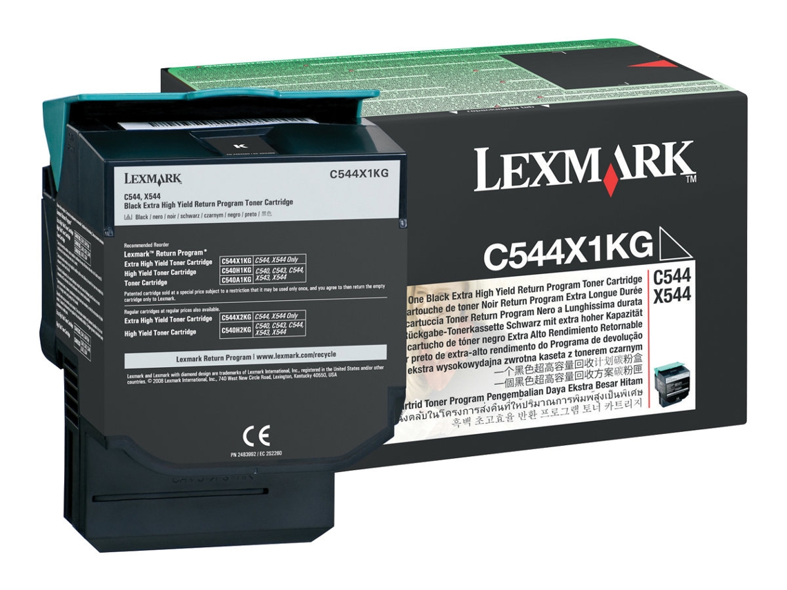 Toner LEXMARK C544X1KG